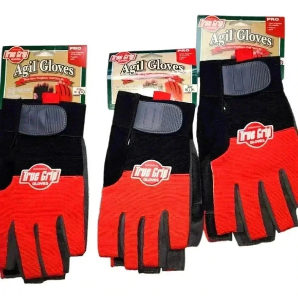NWT  3 pair True grip work glove with touchscreen fingers. Size XL - Picture 1 of 5